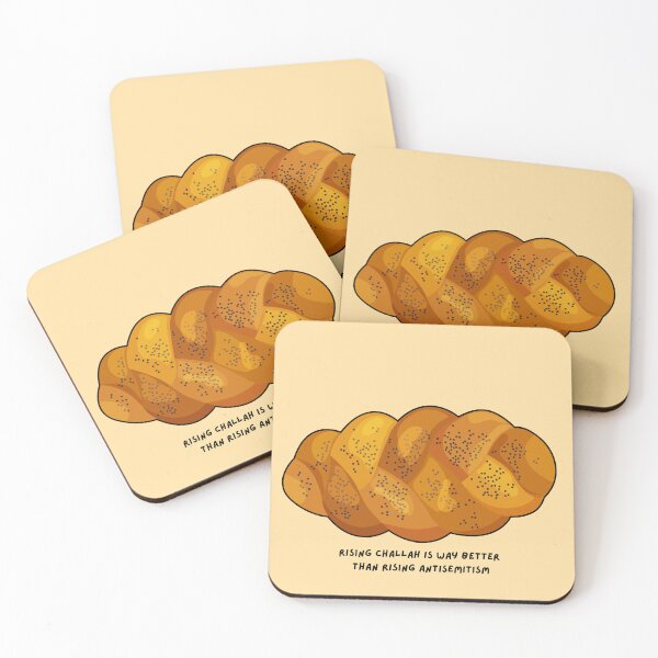 Item preview, rising challah is better than rising antisemitism  designed and sold by jessicaleah15.