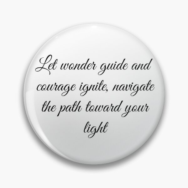Item preview, wonder guide courage ignite designed and sold by posolife.