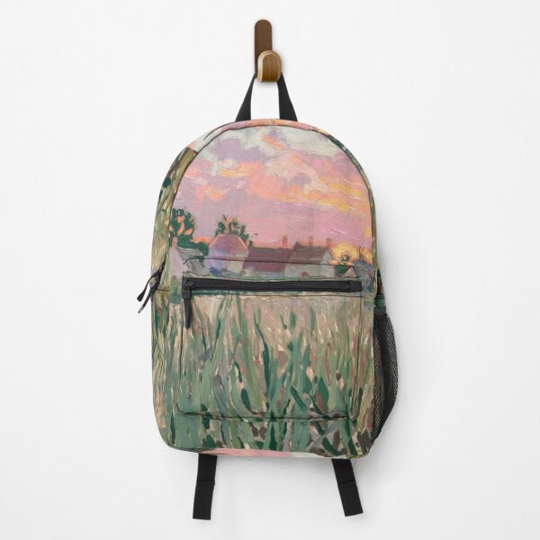 Item preview, Romantic French Countryside Sunset Over Fields designed and sold by CARRAANN.