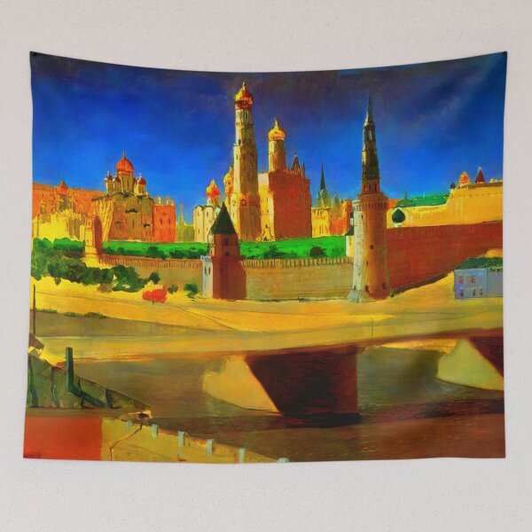 Item preview, View Of The Kremlin From The Zamoskvorechye District - Arkhyp Kuindzhi designed and sold by irynaartbyim.