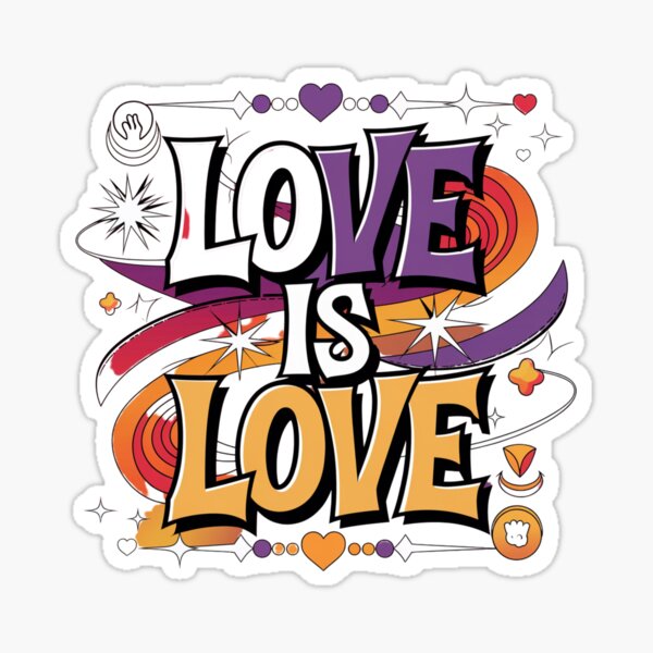 Item preview, Love is Love - Inclusive Valentine's Day T-shirt for All Couples designed and sold by thenewking.