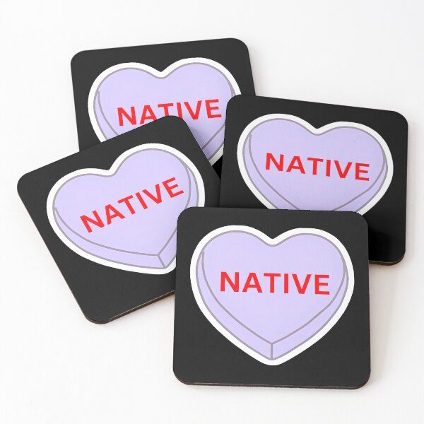 Item preview, Native Candy Heart - Light Purple  designed and sold by JMWCD.