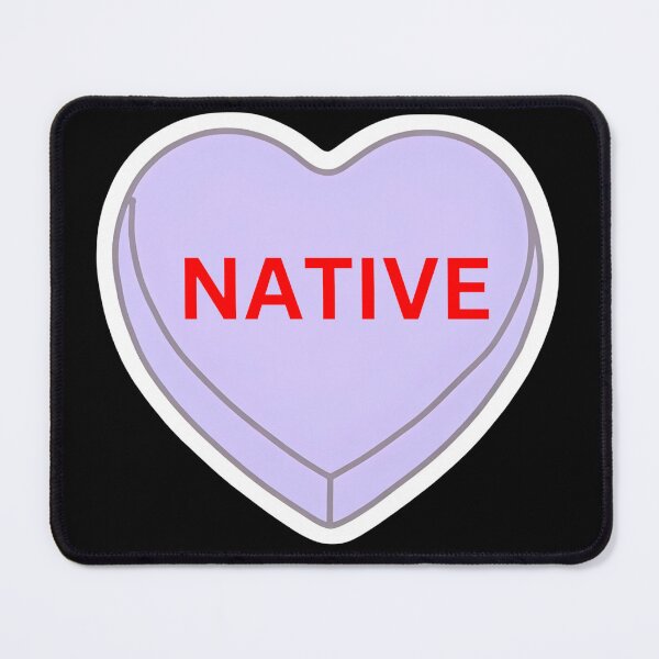 Item preview, Native Candy Heart - Light Purple  designed and sold by JMWCD.