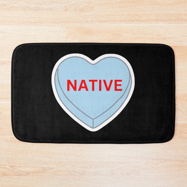 Item preview, Native Candy Heart - Light Blue  designed and sold by JMWCD.