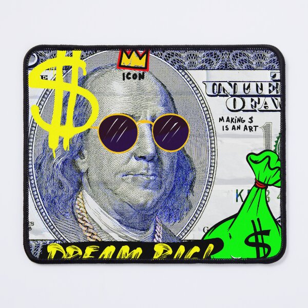 Item preview, Graffiti Hustle: Vibrant $100 Pop Art designed and sold by DonVivaldo.