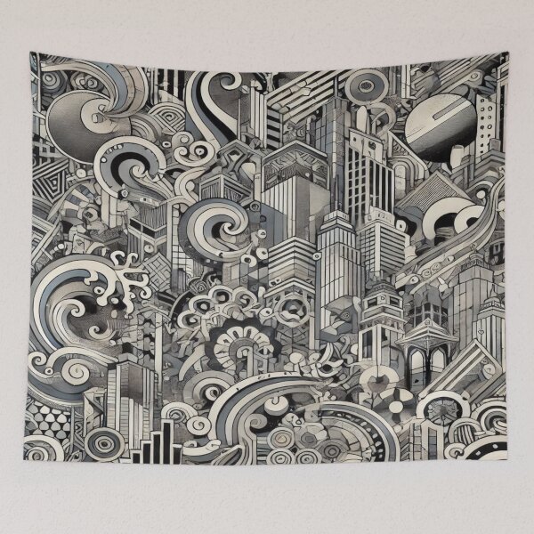 Item preview, Chaotic Urban Landscapes designed and sold by Imaginarium of Chaos falcon88 .