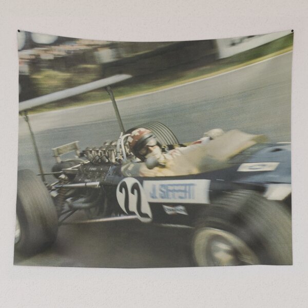 Item preview, Jo Siffert – Swiss Racing Legend, Vintage Motorsport Tribute, Classic Formula & Sports Car Racing Art designed and sold by Road To Track.