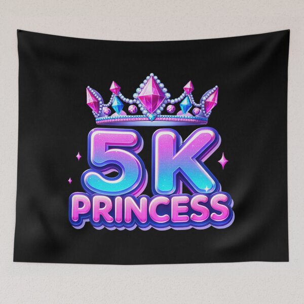 Item preview, 5K Princess Run Walk Race designed and sold by sparsonboutique.