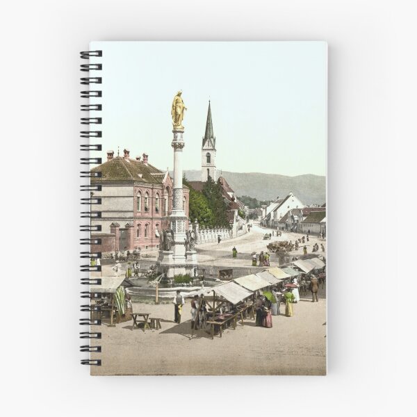 Item preview, Marketplace in Zagreb designed and sold by 19th Century in Color.