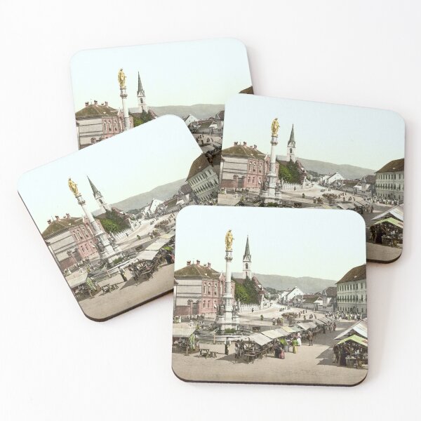 Item preview, Marketplace in Zagreb designed and sold by 19th Century in Color.