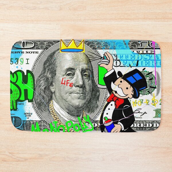 Item preview, Monopoly Madness: Graffiti-Inspired Dollar Bill designed and sold by DonVivaldo.