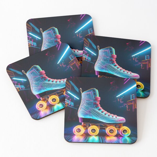 Item preview, Retro Blaze Electric Skates IV designed and sold by essentialimage.