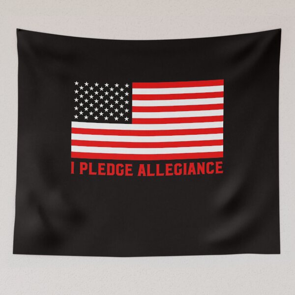 Item preview, I Pledge Allegiance- American Flag designed and sold by cornwoman1.