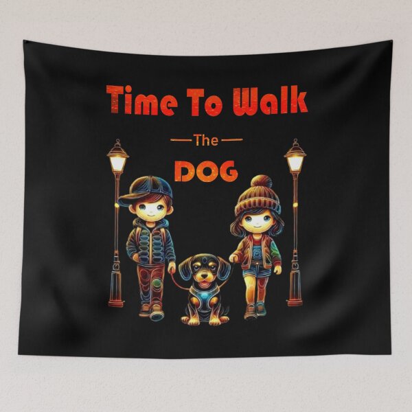 Item preview, Time To Walk The Dogs Dachshund Walking Pet Lover Owner  designed and sold by Creat-Des.