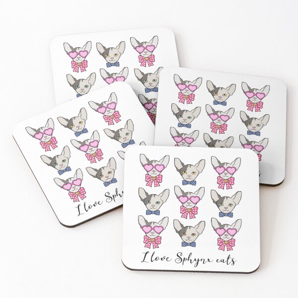 Item preview, Sphynx cats. designed and sold by KojourinArt.