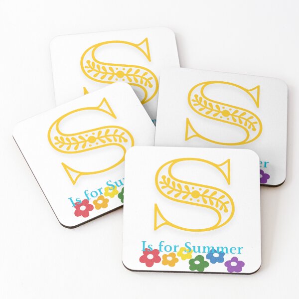 Item preview, "S" Is For Summer - Summer Vibes designed and sold by TIPJ.