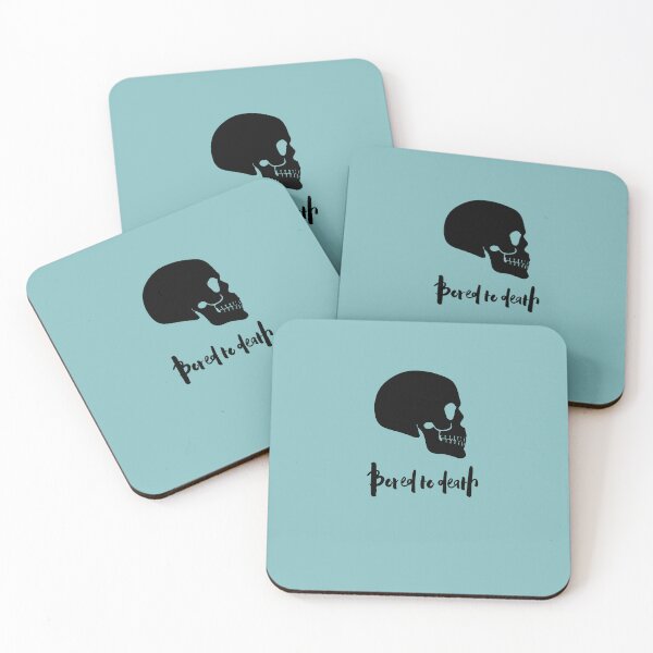Item preview, Bored to Death: Witty Skull T-Shirt designed and sold by ChitraWoman.