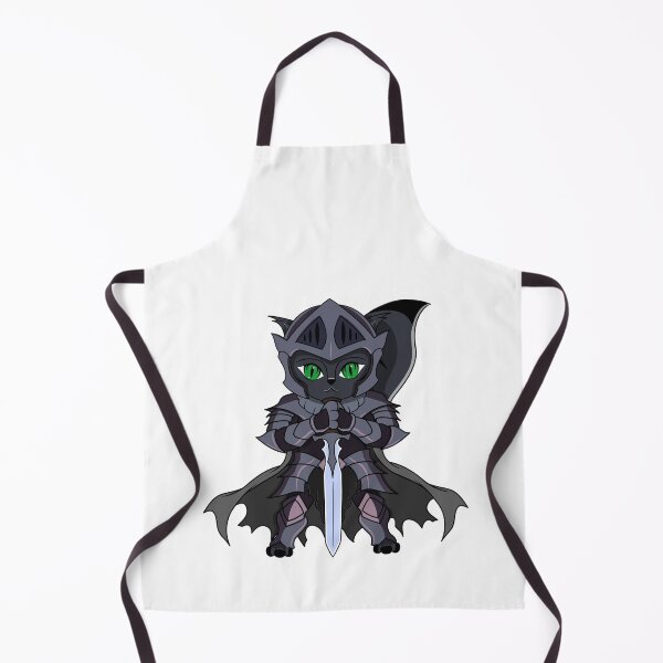 Item preview, Cute Black Knight Cartoon Cat designed and sold by DrisT-Graphics.