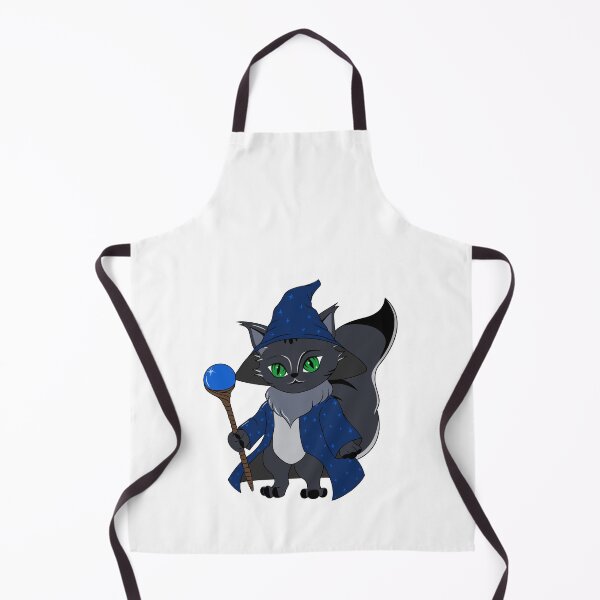 Item preview, Cute Black Cartoon Wizard Cat designed and sold by DrisT-Graphics.