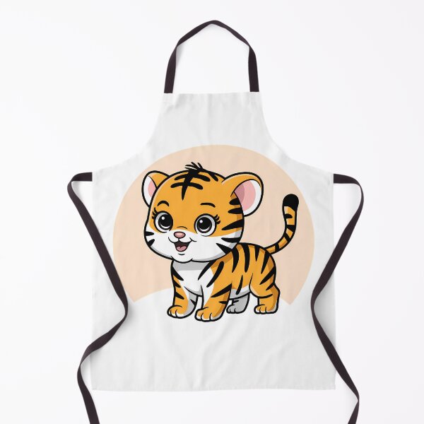 Item preview, Adorable Baby Tiger Cartoon Design designed and sold by ZetaDream.