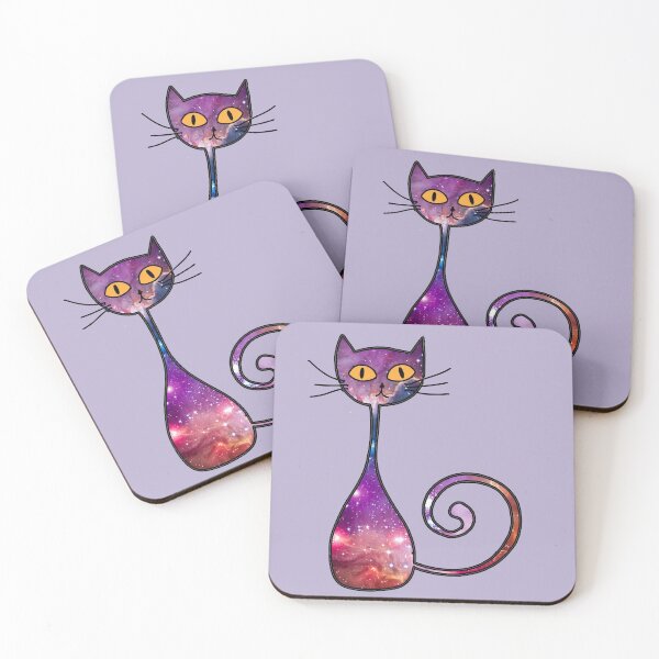 Item preview, Whimsical Galaxy Cat designed and sold by PurrfectPixels.