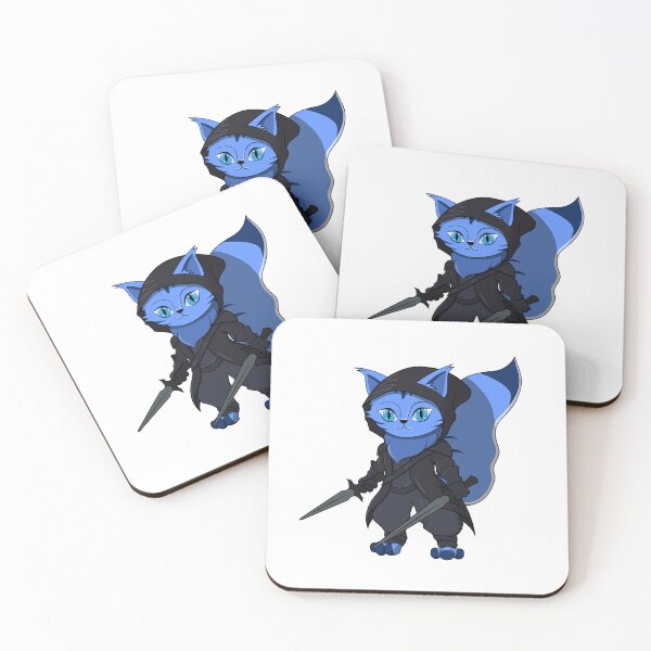 Item preview, Cute Blue Rogue Cartoon Cat designed and sold by DrisT-Graphics.