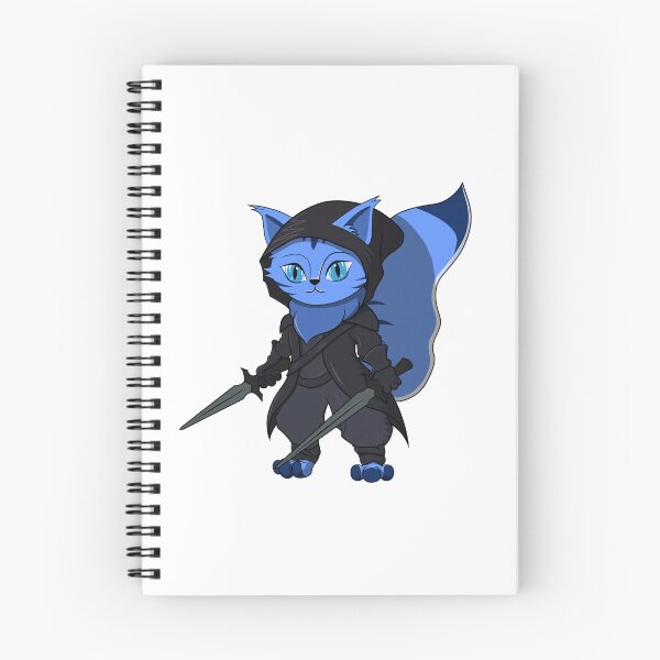 Item preview, Cute Blue Rogue Cartoon Cat designed and sold by DrisT-Graphics.