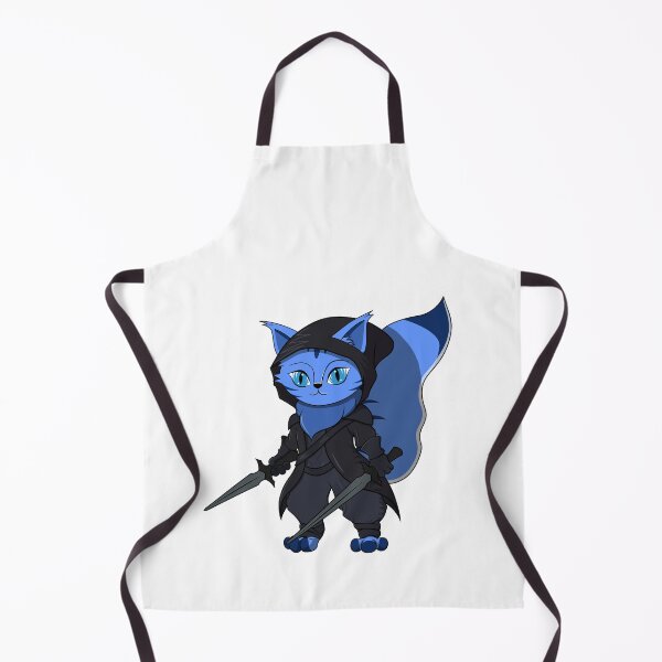 Item preview, Cute Blue Rogue Cartoon Cat designed and sold by DrisT-Graphics.