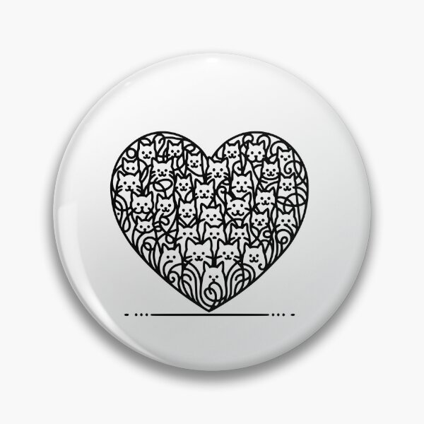 Item preview, Valentines Cat  designed and sold by STTdezign.