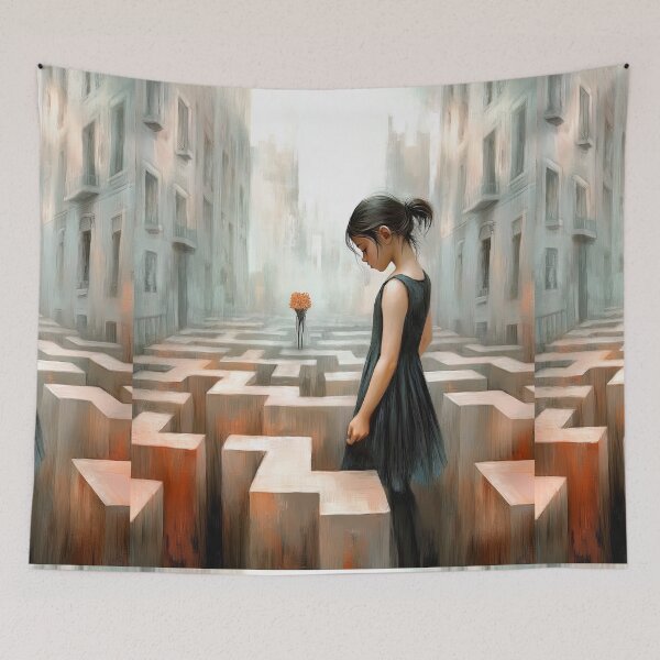 Item preview, The Maze of Suspense | The Blooming Artist designed and sold by MaryFiore.