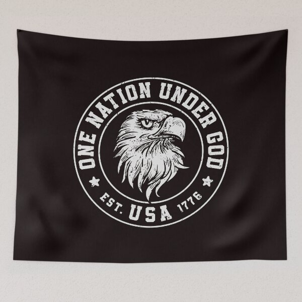 Item preview, One Nation Under God-USA est. 1776 designed and sold by cornwoman1.