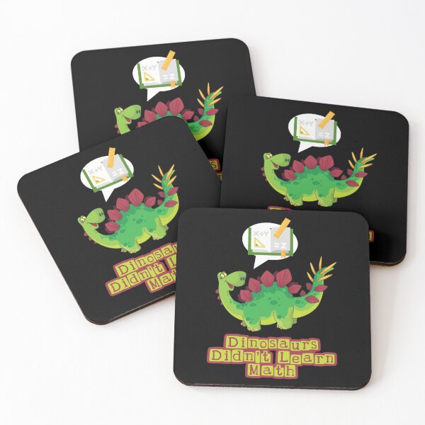 Item preview, Dinosaurs Didn't Learn Math designed and sold by AlchemyColor.