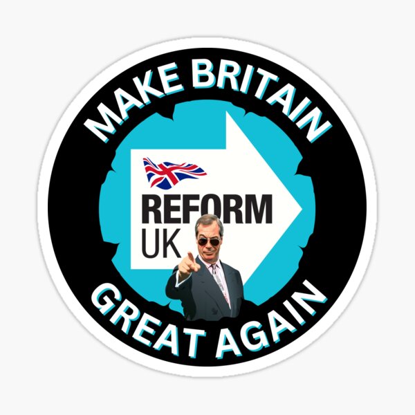 Artikel-Vorschau von „Make Britain Great Again“ – Nigel Farage – Reformen – Großbritannien, designt und verkauft von JesterKrewArt.