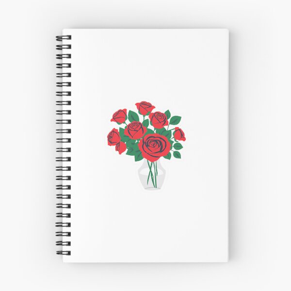 Item preview, Cute Aesthetic Red Roses Valentine’s Day designed and sold by InkyDoodleDoo.