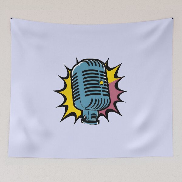 Item preview, Pop Art Microphone designed and sold by Jollys-ArtShop.
