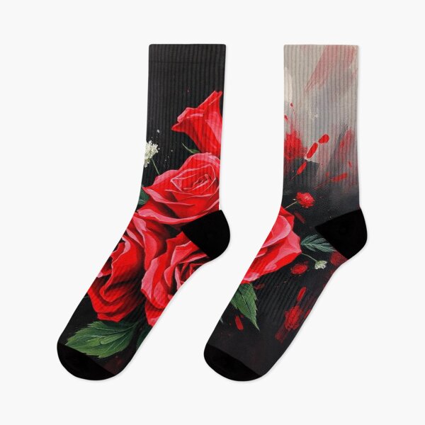 Item preview, ABSTRACT RED ROSES designed and sold by zupedesign.