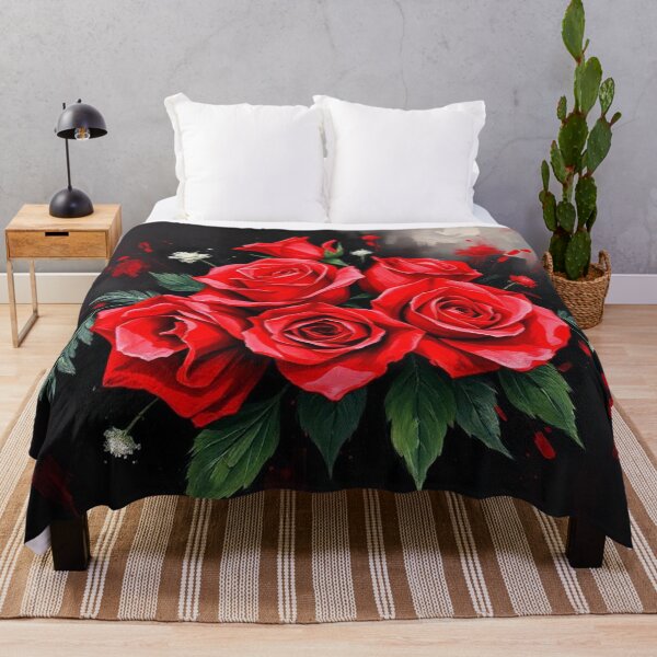 Item preview, ABSTRACT RED ROSES designed and sold by zupedesign.
