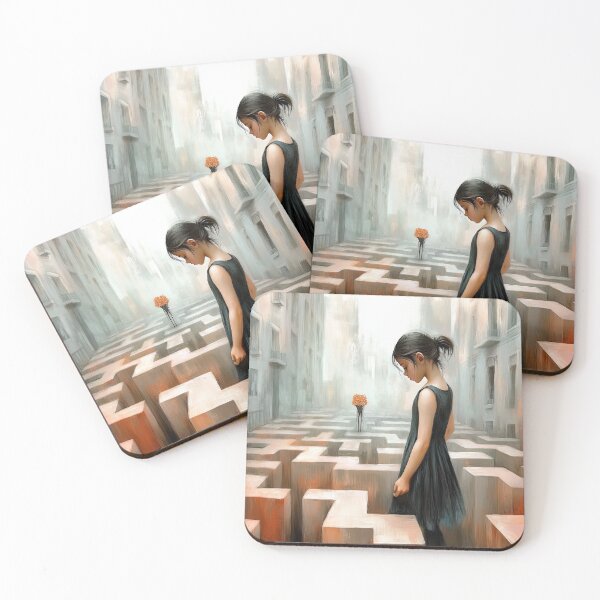 Item preview, The Maze of Suspense | The Blooming Artist designed and sold by MaryFiore.