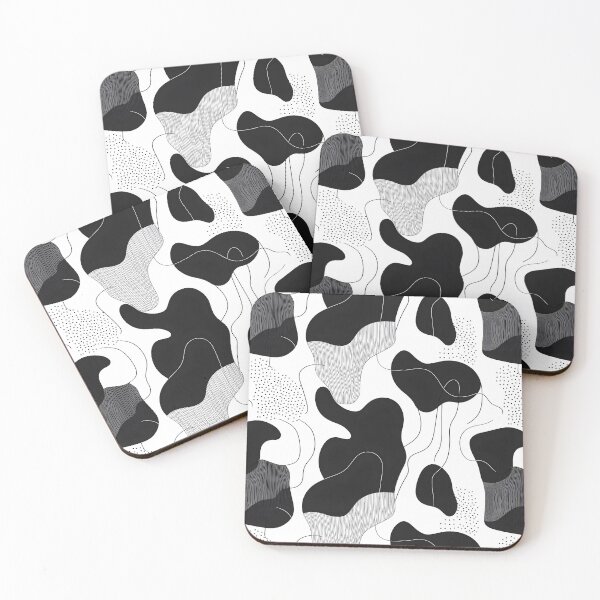 Item preview, Minimal & Monochrome Abstract Pattern designed and sold by palaco210.