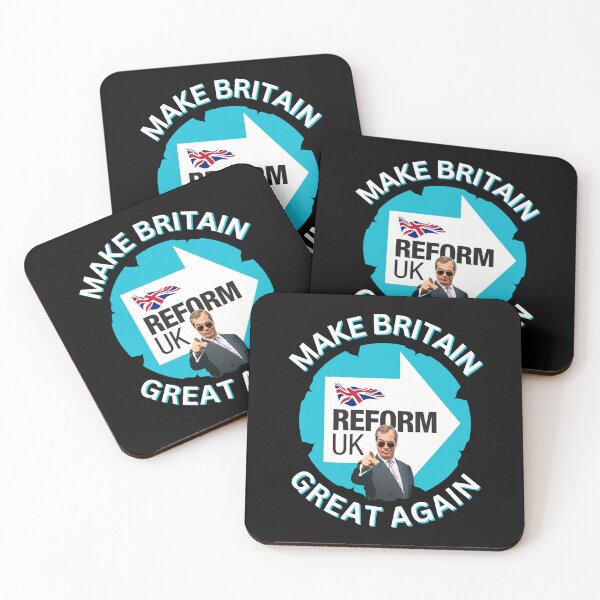 Item preview, Make Britain Great Again Nigel Farage Reform UK designed and sold by JesterKrewArt.