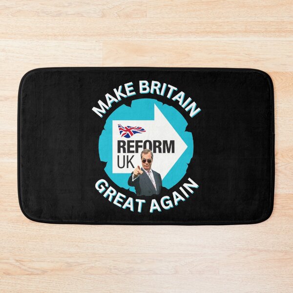 Item preview, Make Britain Great Again Nigel Farage Reform UK designed and sold by JesterKrewArt.