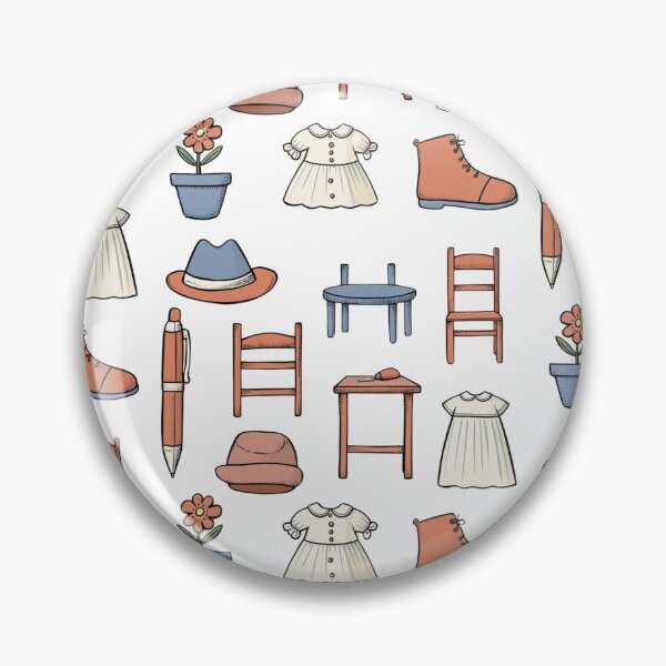 Item preview, Children Pattern - earthly colors designed and sold by AlinaSCorner.