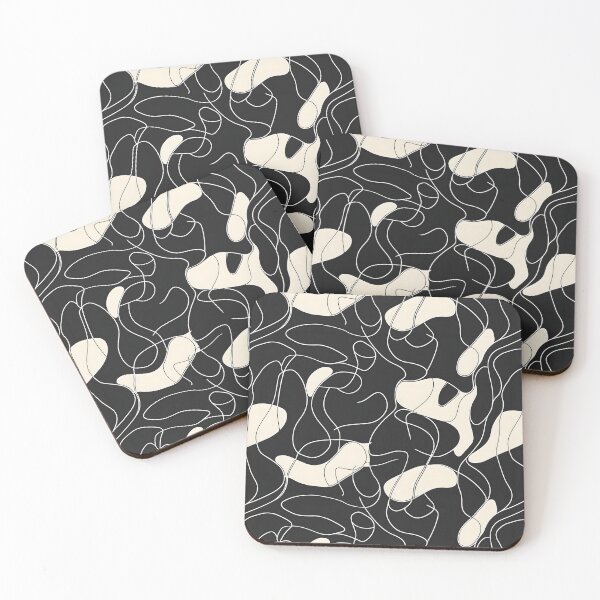 Item preview, Minimal & Monochrome Abstract Pattern  designed and sold by palaco210.