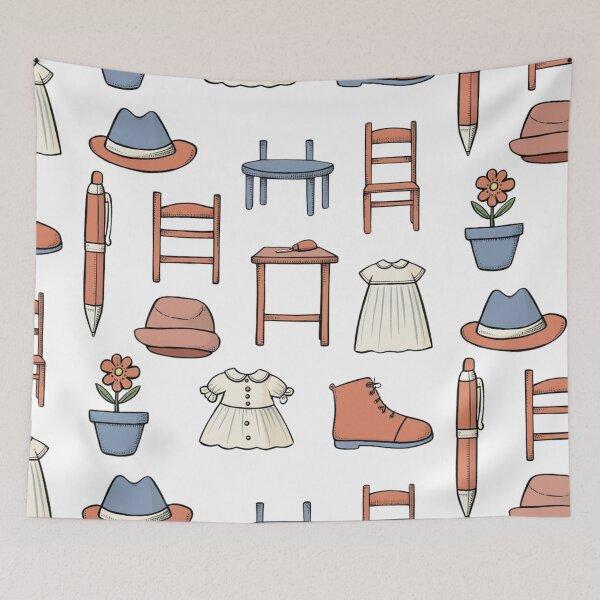 Item preview, Children Pattern - earthly colors designed and sold by AlinaSCorner.