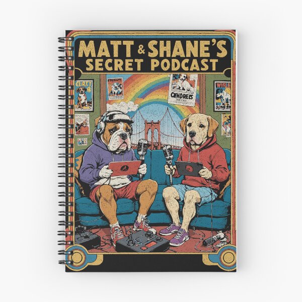 Item preview, Matt and Shane's Secret Podcast Dawgs designed and sold by Mystikos Art.