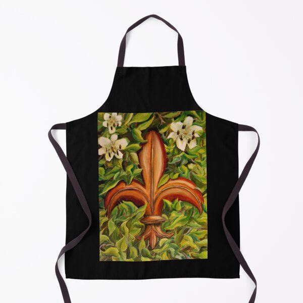 Item preview, Fleur de Lis Lilies designed and sold by MuseMintsArt.