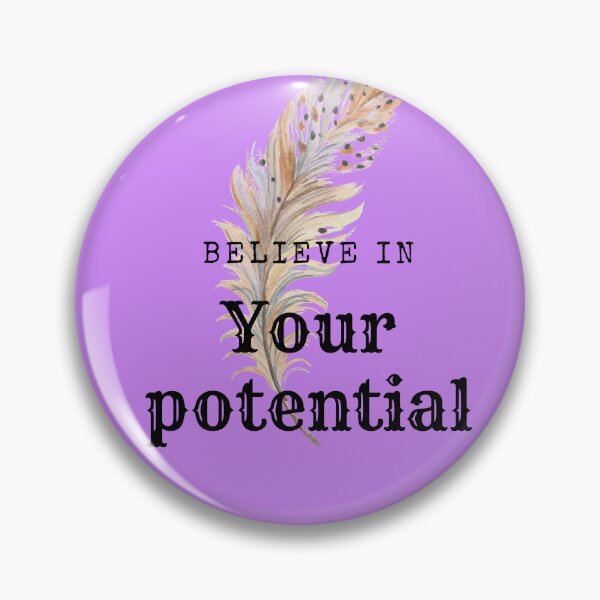 Item preview, Believe in Your Potential - Inspirational Artwork designed and sold by Arte82.