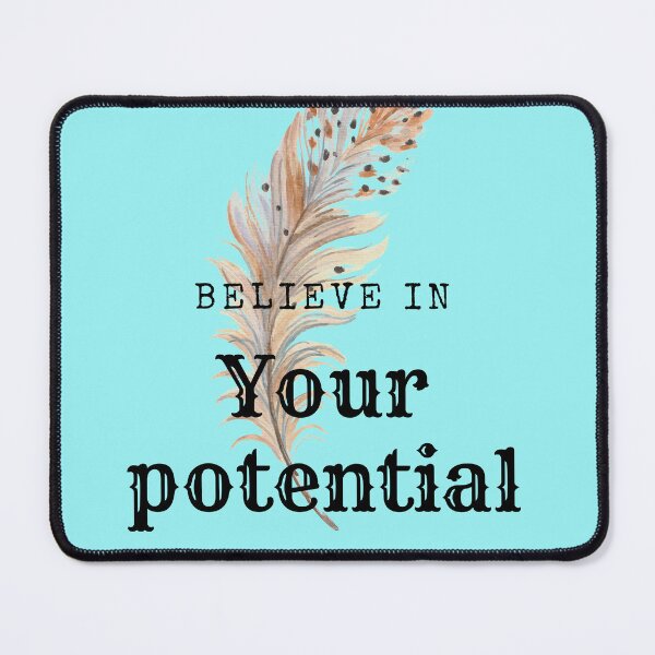 Item preview, Believe in Your Potential - Inspirational Artwork designed and sold by Arte82.