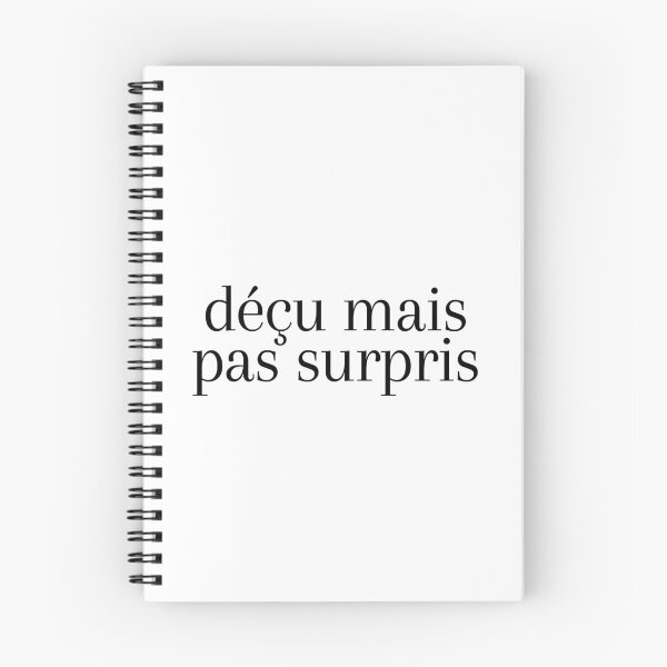 Aperçu de l'œuvre Déçu Mais Pas De Surprises créée et vendue par DonneeCreations.