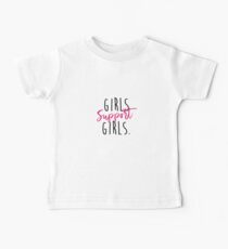 Girls Support Girls Baby Tee